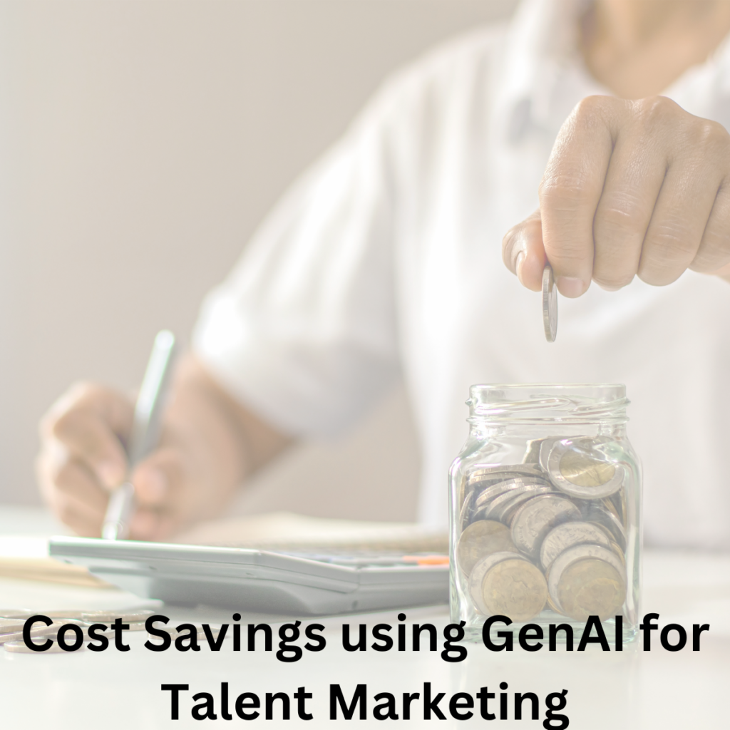 Recruitment Marketing Cost Savings Calculator using GenAI